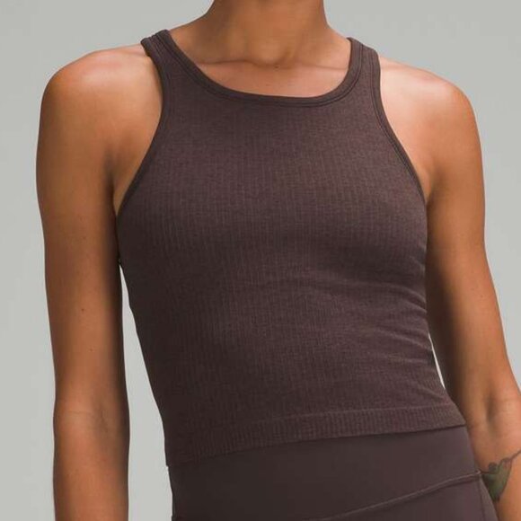lululemon athletica Tops - LULULEMON EBB TO STREET CROPPED RACERBACK TANK TOP, NWT